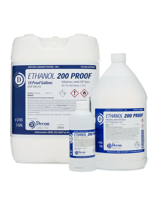 Ethanol, Pure + Denatured